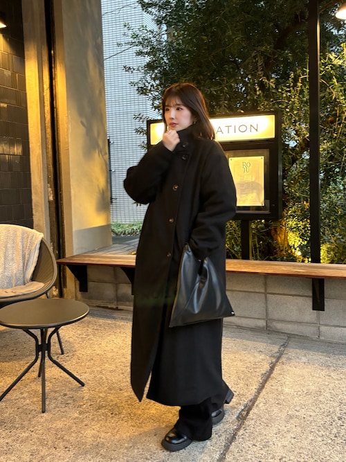 Aunt Marie's（アントマリーズ）の「スタンドカラー3WAYロング