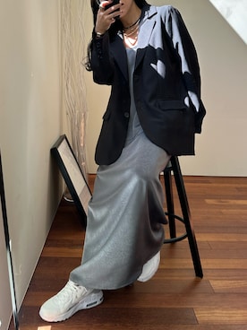 「uleula.official」｜MΛM♡さん（レディース・156cm）の冬コーディネート