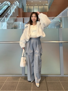 Chicoさん（レディース・154cm）の冬コーディネート