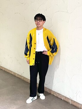 「CPCM」｜「アイテム（カーディガン/ボレロ）」を使った、kaiseiさん（メンズ・166cm）の夏コーディネート