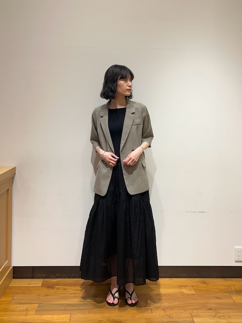 シアーメッシュハーフスリーブジャケット（その他アウター）｜URBAN
