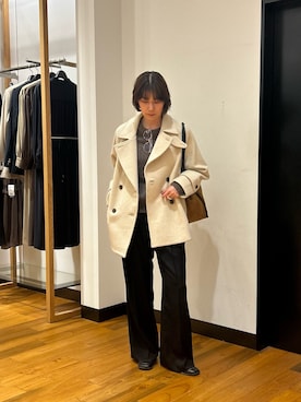「URBAN RESEARCH（アーバンリサーチ）のアイテム（ニット/セーター）」を使った、サ トさん（レディース・167cm）の秋コーディネート