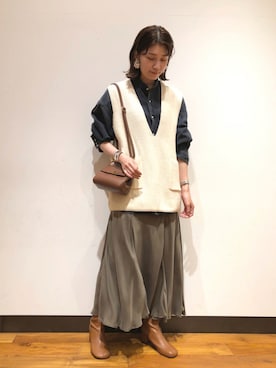 サ トさん（レディース・166cm）の秋コーディネート