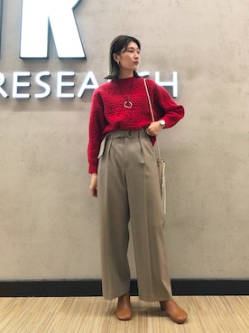 サ トさん（レディース・166cm）の秋コーディネート