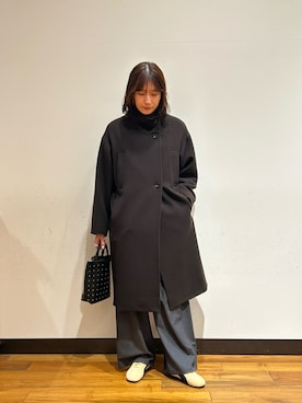 「アイテム（その他アウター）」を使った、サ トさん（レディース・166cm・20代）の冬コーディネート