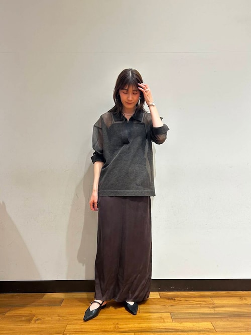 『MADE IN JAPAN』 アセテートカップ付きキャミソール