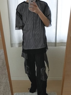 「Figments（フィグメンツ）のアイテム」を使った、cordeaさん（メンズ・169cm）の夏コーディネート