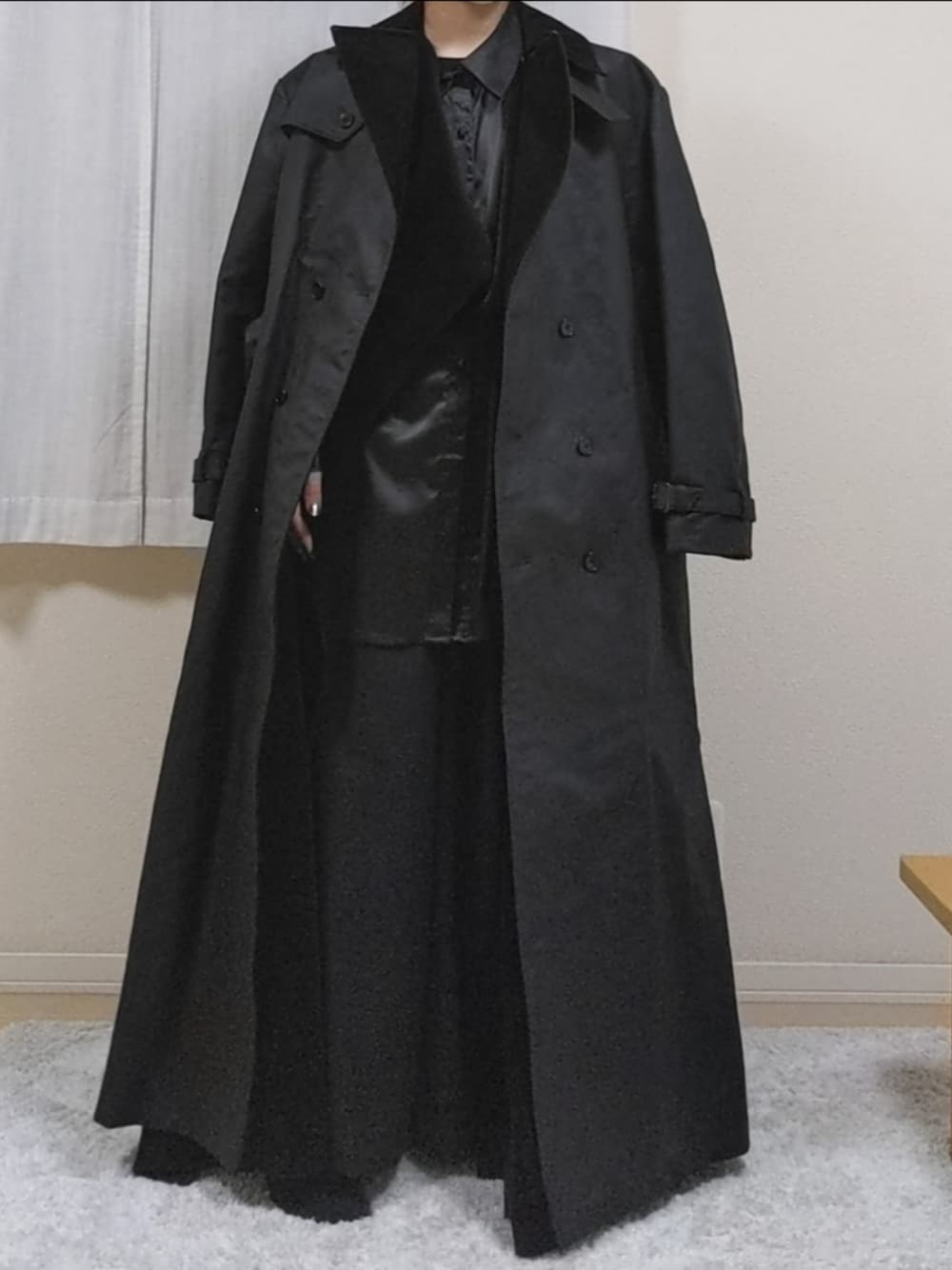 Cape Trench Coat Cotton | KEISUKEYOSHIDA