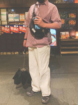 「GIVENCHY（ジバンシイ）のアイテム（バッグ）」を使った、masさん（メンズ・177cm）の夏コーディネート