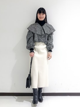 すずらんさん（レディース・161cm）の冬コーディネート