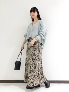 「Rouge vif（ルージュヴィフ）のアイテム（アクセサリー）」を使った、すずらんさん（レディース・161cm）の秋コーディネート