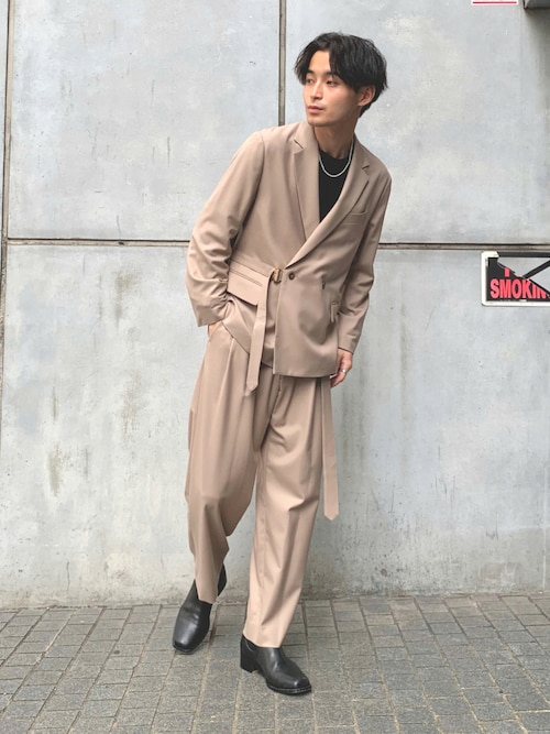 クルニ　セットアップ CULLNI（クルニ）の「〈別注〉 CARGO PANTS セットアップ着用可能