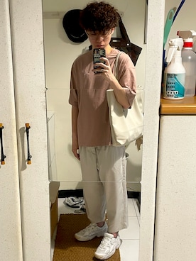 「oversize」｜ユンさん（メンズ・174cm）の夏コーディネート