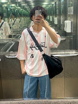 「ピンク」｜ユンさん（メンズ・174cm）の秋コーディネート