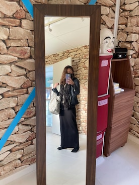 「A VACATION（アヴァケーション）のアイテム（バッグ）」を使った、marushiaさん（レディース・154cm）の秋コーディネート