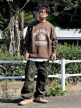 「アイテム（シューズ）」を使った、はせぴょんさん（メンズ・159cm）の冬コーディネート