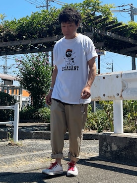 「UNITED ARROWS（ユナイテッドアローズ）のアイテム」を使った、はせぴょんさん（メンズ・159cm）の夏コーディネート