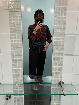 「厚底」｜「アイテム（その他シューズ）」を使った、✟ЩÅНЦ♛さん（レディース・162cm）の秋コーディネート