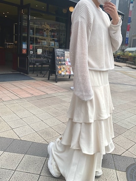 ますださん（レディース・154cm）の春コーディネート