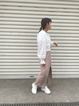 ますださん（レディース・154cm）の春コーディネート