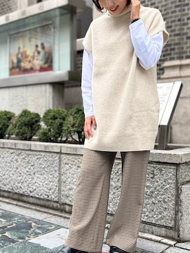 「大人カジュアルコーデ」｜「アイテム（腕時計）」を使った、vingtaine0cordierさん（レディース・158cm）の秋コーディネート