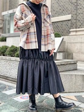 「BEATRICE（ベアトリス）のアイテム」を使った、vingtaine0cordierさん（レディース・158cm）の秋コーディネート