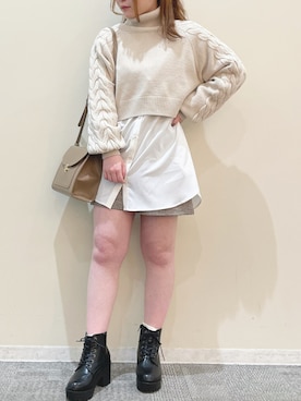 sayakaさん（レディース・153cm）の冬コーディネート