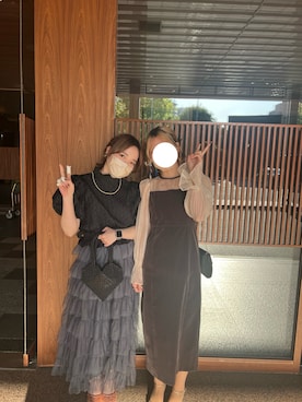 「merry jenny（メリージェニー）のアイテム（その他シューズ）」を使った、minさん（レディース・160cm）の春コーディネート