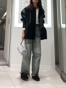「SENSE OF PLACE by URBAN RESEARCH（センスオブプレイスバイアーバンリサーチ）のアイテム（その他アウター）」を使った、str127さん（レディース・161cm）の冬コーディネート