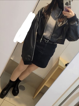 「トイレから失礼しやす」｜なそさん（レディース・153cm）の秋コーディネート