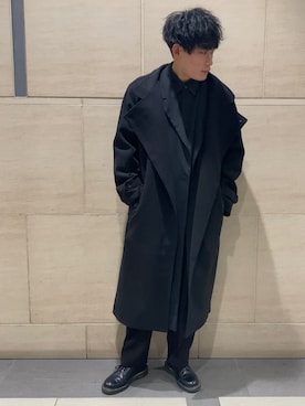 「HARE（ハレ）のアイテム（その他アウター）」を使った、feu01さん（メンズ・173cm）の冬コーディネート