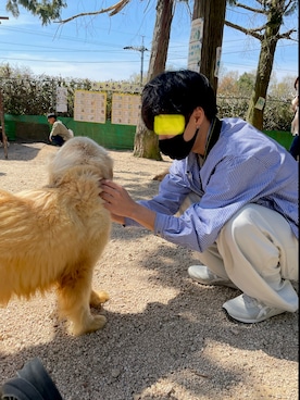 「BARK MANHATTAN（バークマンハッタン）のアイテム」を使った、shikunshikunさん（メンズ・172cm）の春コーディネート