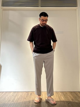 「freewaters（フリーウォーターズ）のアイテム」を使った、muraoさん（メンズ・175cm）の夏コーディネート