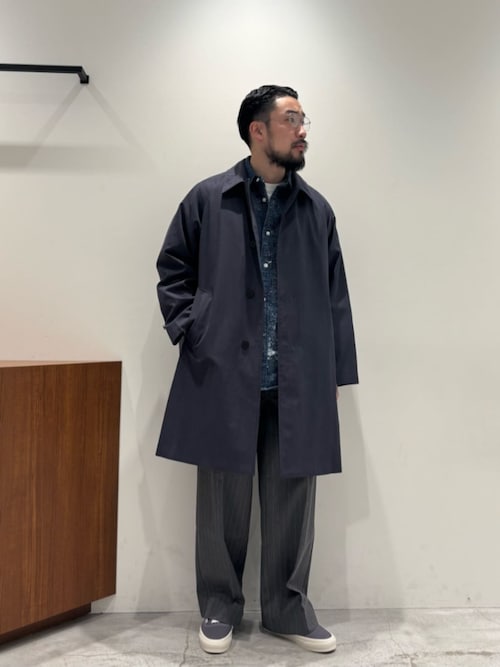 セール】ジャガード デニム レギュラー シャツ FORM型 ver2（シャツ