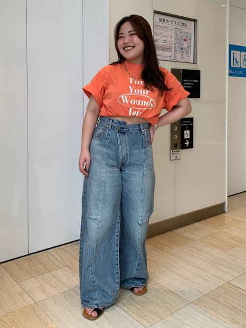 ヴィンテージウォッシュロゴビッグTee
