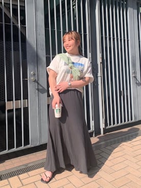 田口七海さん（レディース・151cm）の春コーディネート