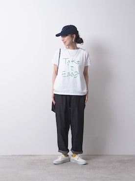 「NaRu（ナル）のアイテム」を使った、narufactoryさん（レディース・164cm）の夏コーディネート