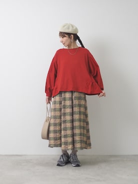 「NaRu（ナル）のアイテム」を使った、narufactoryさん（レディース・164cm）の夏コーディネート