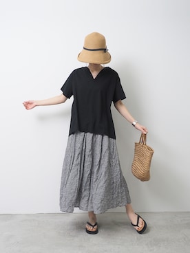 narufactoryさん（レディース・164cm）の春コーディネート