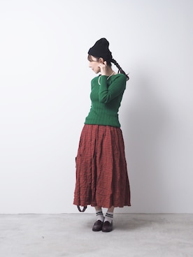 「NaRu（ナル）のアイテム」を使った、narufactoryさん（レディース・164cm）の夏コーディネート