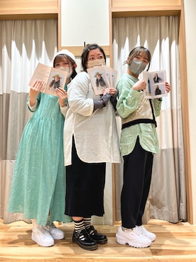 87さん（レディース・155cm）の春コーディネート