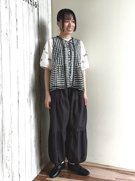 87さん(レディース・155cm)の夏コーディネート