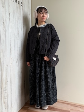 「Samansa Mos2（サマンサ モスモス）のアイテム（ジャケット/アウター）」を使った、87さん（レディース・155cm）の秋コーディネート