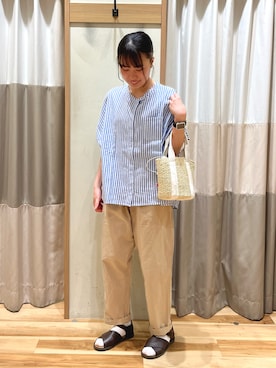 87さん（レディース・155cm）の夏コーディネート