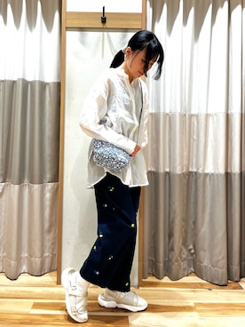 87さん（レディース・155cm）の春コーディネート