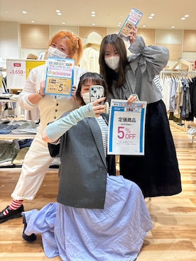 87さん（レディース・155cm）の春コーディネート