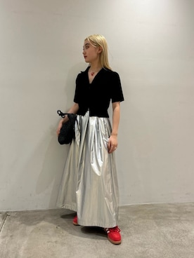 MOMOKA YANAGIYAさん(レディース・158cm)の夏コーディネート