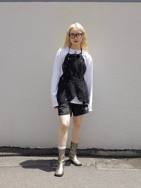 MOMOKA YANAGIYAさんのコーディネート