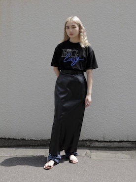 MOMOKA YANAGIYAさん（レディース・158cm）の春コーディネート