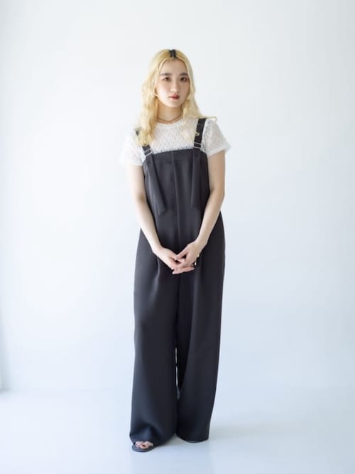 【BEAUTY & YOUTH】ポリエステル ベルトストラップ オールインワン ポリエステル ベルトストラップ オールインワン｜ビューティー